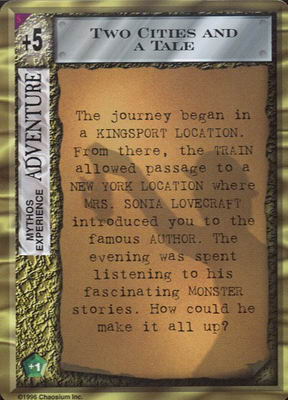 Two Cities and a Tale