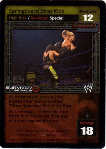 Springboard Drop Kick (SS2)