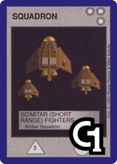 Scimitar (Short Range) Fighters - Amber Squadron