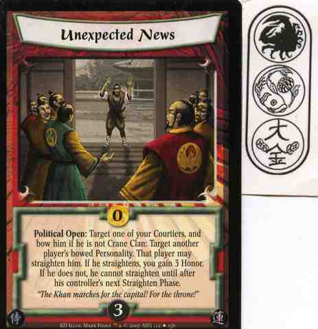 Unexpected News