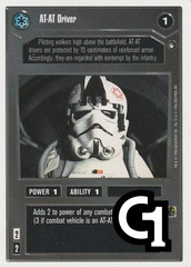 AT-AT-Driver [White Border] - (1996)