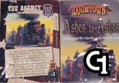 Ashes to Ashes The Agency Starter Deck