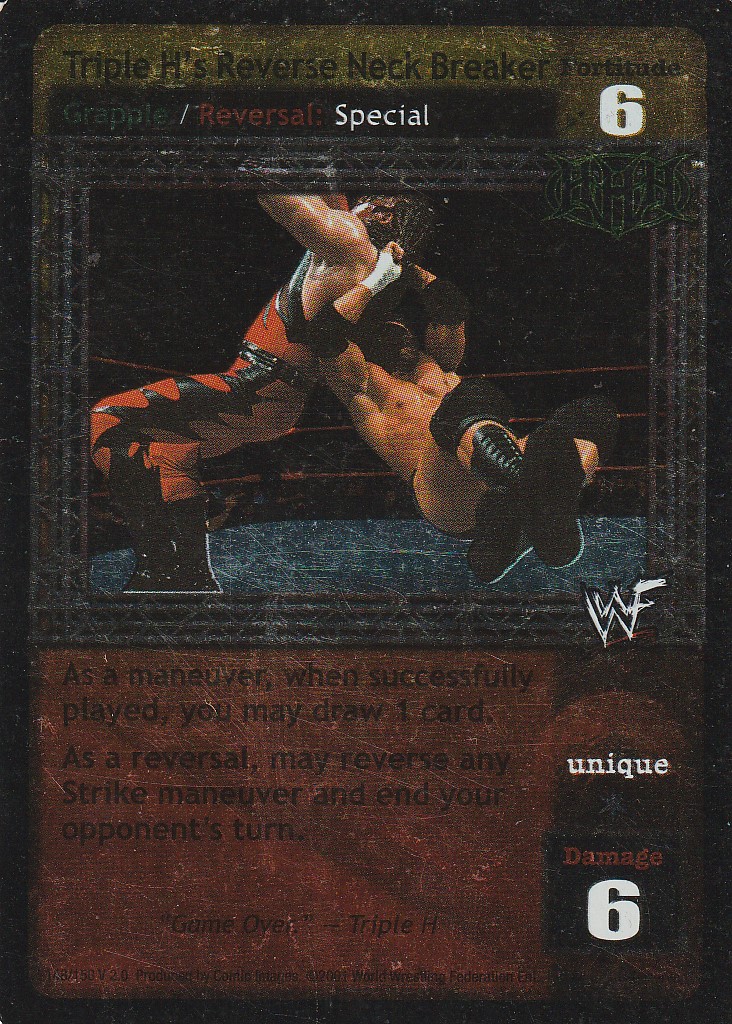 Triple Hs Reverse Neck Breaker