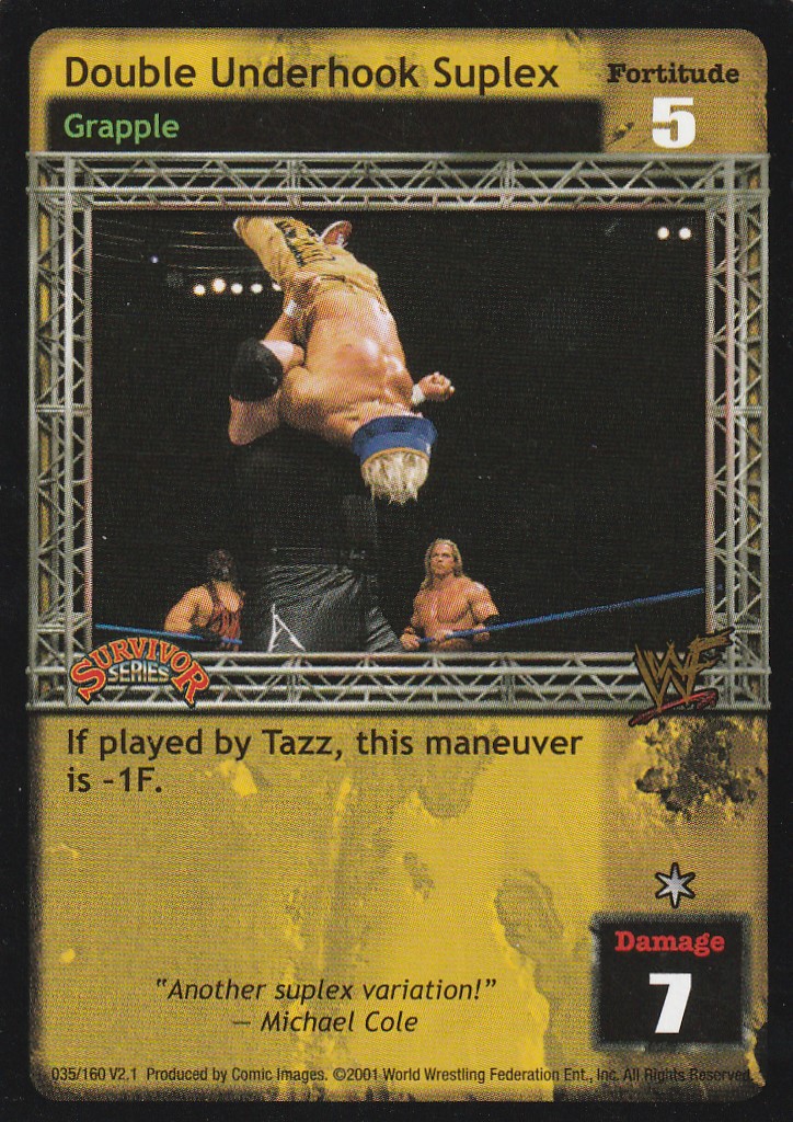 Double Underhook Suplex (SS1)