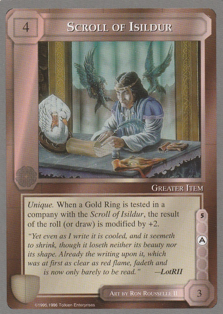 Scroll of Isildur [Reprint] - TW154