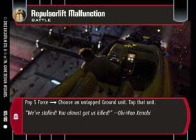 Repulsorlift Malfunction
