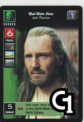 Qui-Gon Jinn, Jedi Mentor [Foil]