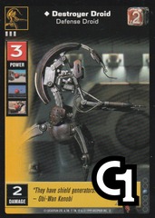 Destroyer Droid, Defense Droid [Beta]