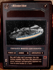 Millennium Falcon - Darkside [Playtest Card]