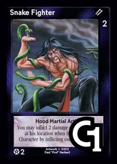 Snake Fighter, Hood Martial Artist