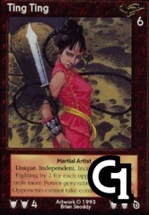 Ting Ting, Martial Artist