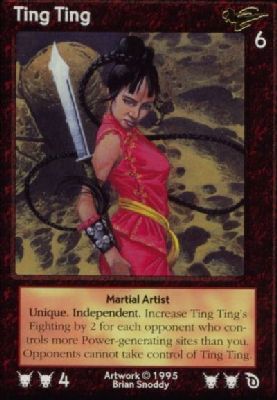 Ting Ting, Martial Artist
