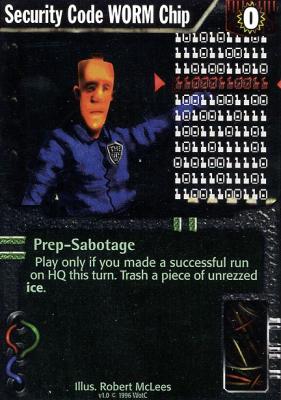 Security Code WORM Chip