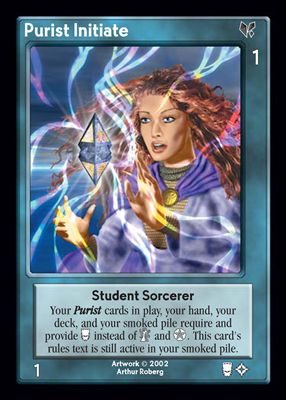 Purist Initiate, Student Sorcerer