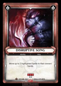 Disruptive Song