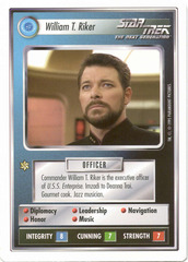 William T. Riker [White Border Beta]