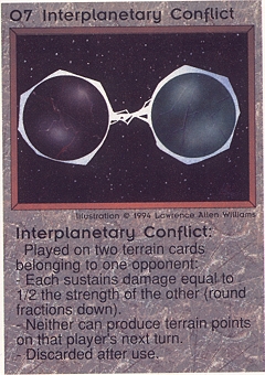 Interplanetary Conflict