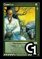 Quan Lo, The Perfect Master