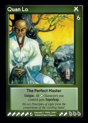 Quan Lo, The Perfect Master