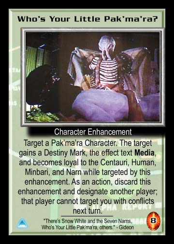 Whos Your Little Pakmara?