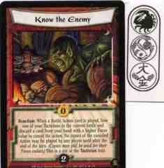 Know the Enemy