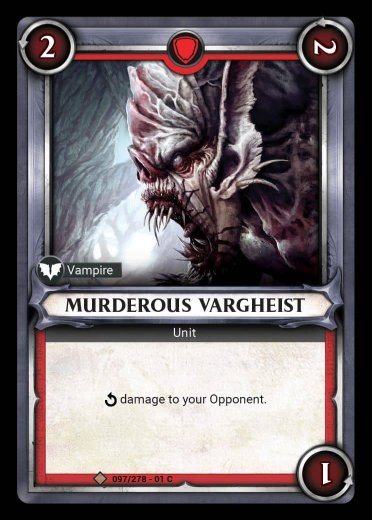 Murderous Vargheist