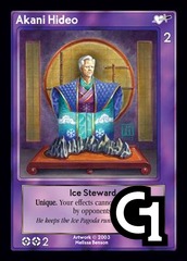 Akani Hideo, Ice Steward