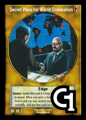 Secret Plans for World Domination