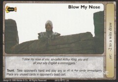 Blow my nose