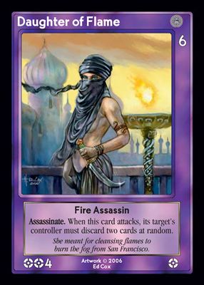 Daughter of Flame, Fire Assassin