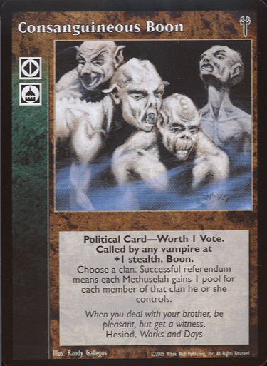 Consanguineous Boon