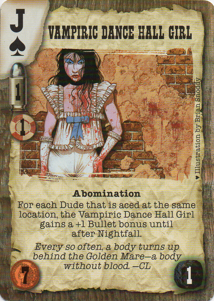 Vampiric Dance Hall Girl
