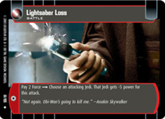 Lightsaber Loss