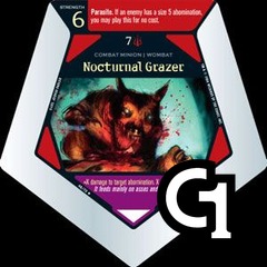 Nocturnal Grazer