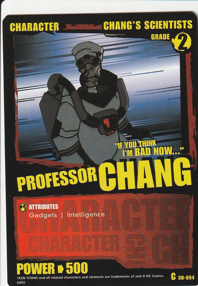 Professor Chang (grade 2)