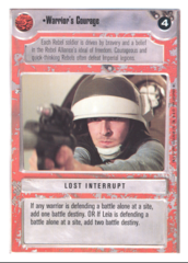Warrior's Courage [White Border]