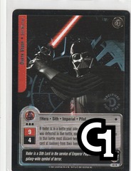 Darth Vader - Sith Warrior (R) - Silver Stamped