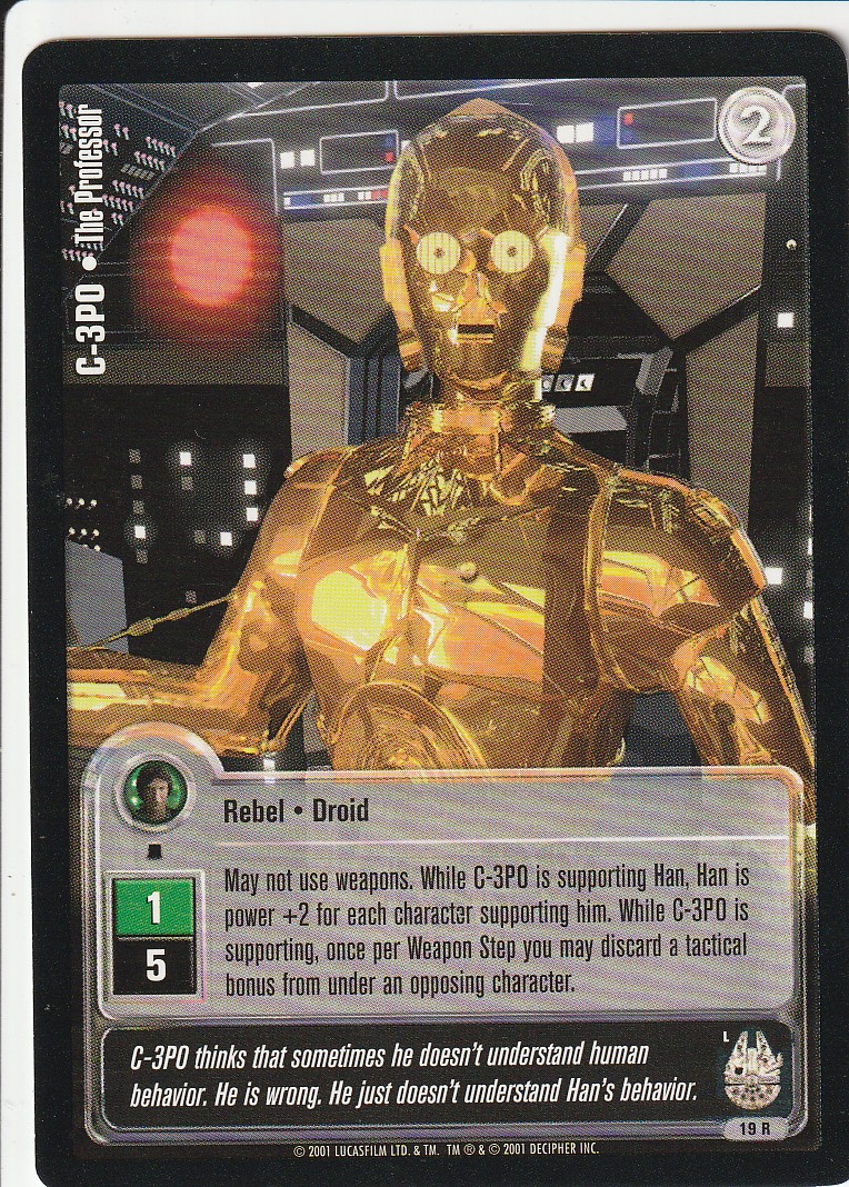 C-3PO - The Professor (L)