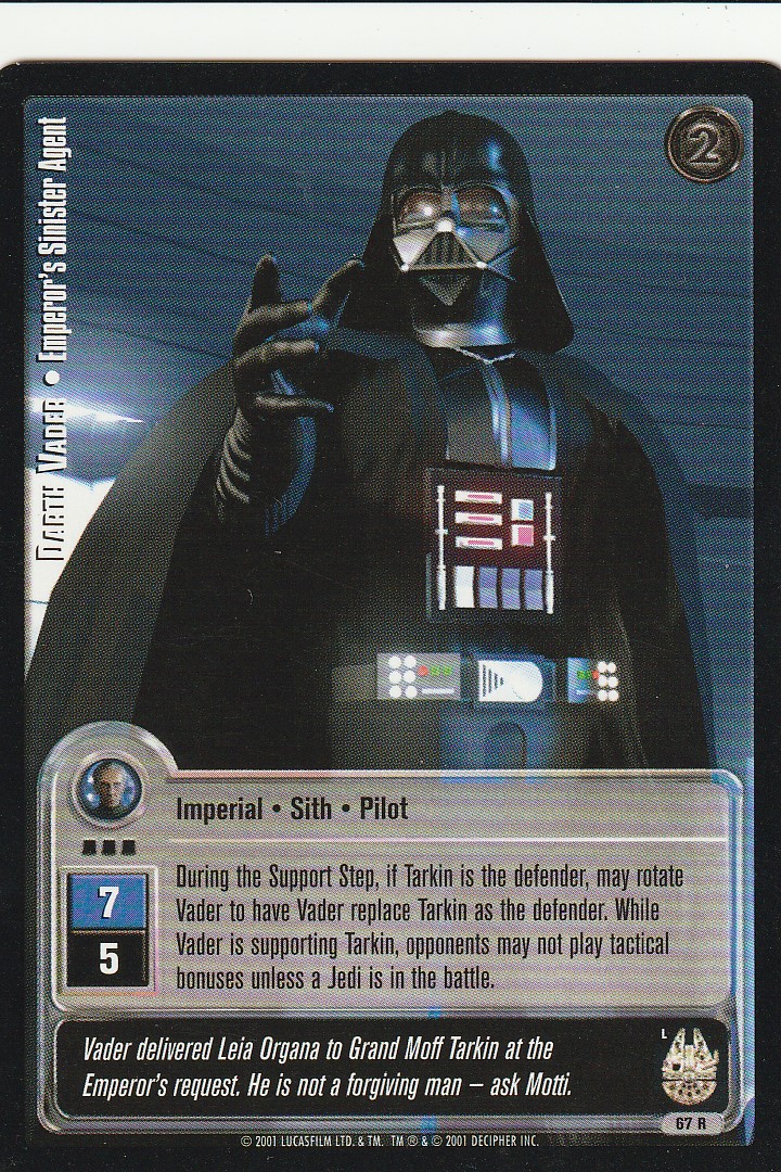 Darth Vader - Emperors Sinister Agent (L)