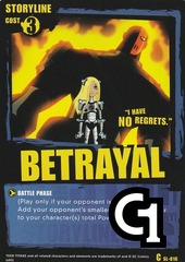 Betrayal - Foil