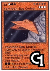 Vektrean Mercenaries Spy Cruiser