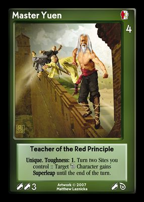 Master Yuen, Teacher of the Red Principle