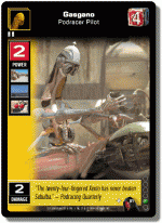 Gasgano, Podracer Pilot