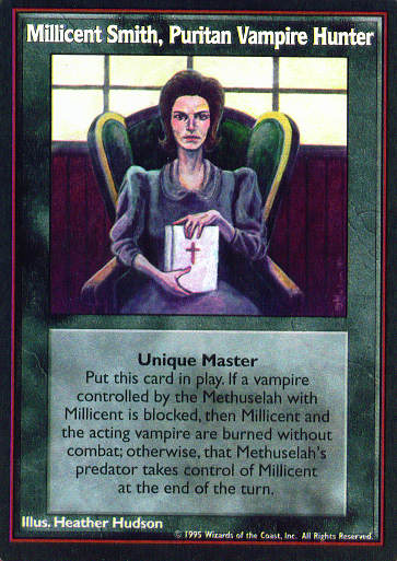 Millicent Smith, Puritan Vampire Hunter