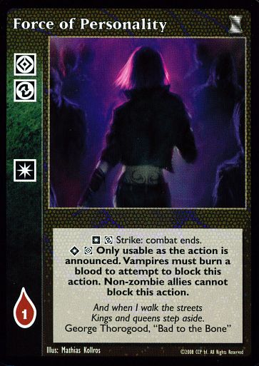 Force of Personality