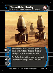 Techno Union Warship - Foil