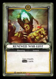Renewed War-Lust - Foil