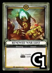 Renewed War-Lust - Foil
