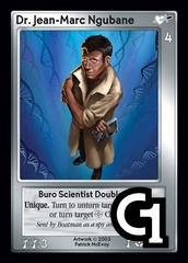 Dr. Jean-Marc Ngubane, Buro Scientist Double Agent