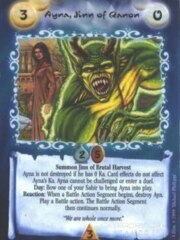 Ayna, Jinn of Qanon